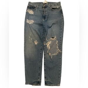 Forever 21 Boyfriend Riped Jeans